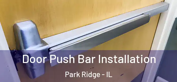 Door Push Bar Installation Park Ridge - IL